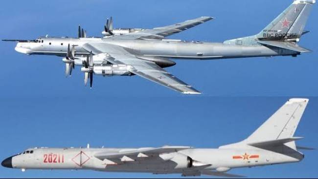 China dan Rusia Patroli Bomber Bersama di Asia Timur 2025