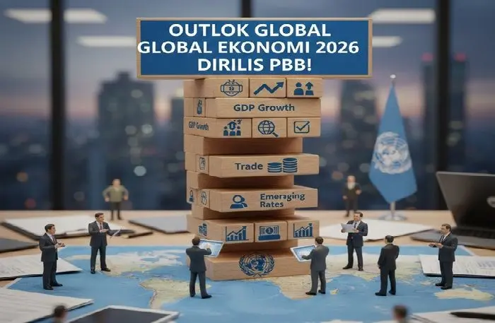 PBB Ramal Ekonomi Global Melambat Hingga 2026