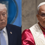 trump terhadap paus leo