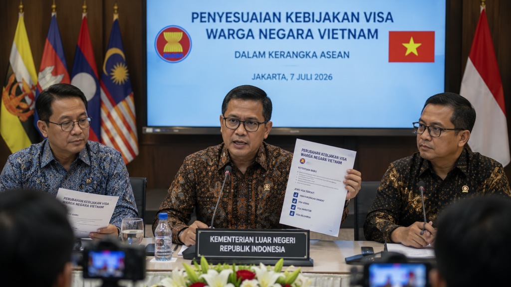 Vietnam Ubah Bebas Visa WNI, dari 30 Hari Jadi Cuma 14 Hari Mulai Juli